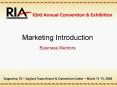 Marketing Introduction