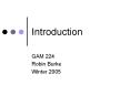 Introduction