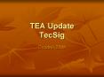 TEA Update TecSig