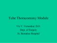Tube Thoracostomy Module