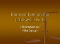 BernersLee on the readwrite web