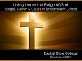 Living Under the Reign of God: Gospel, Church