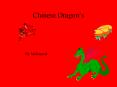 Chinese Dragons