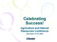 Celebrating Success