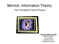 Minnick: Information Theory