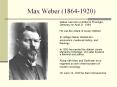 Max Weber 18641920