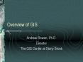 Overview of GIS