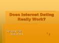 Does Internet Dating Really Work