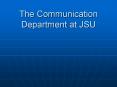 The Communication Department at JSU