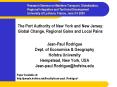 The Port Authority of New York and New Jersey: Global Change, Regional Gains and Local Pains