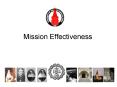 Mission Effectiveness