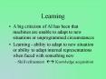Learning