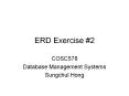 ERD Exercise