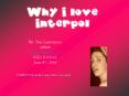 Why I love Interpol