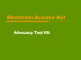Restroom Access Act