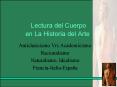 Lectura del Cuerpo en La Historia del Arte.