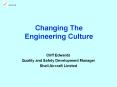 Changing The Engineering Culture