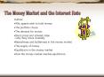 The Money Market and the Interest Rate