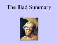 The Iliad Summary