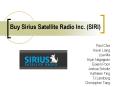 Buy Sirius Satellite Radio Inc. SIRI