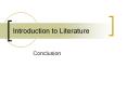 Introduction to Literature