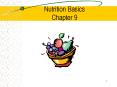 Nutrition Basics Chapter 9