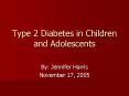 Type 2 Diabetes in Children and Adolescents
