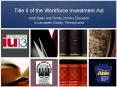 Title II of the Workforce Investment Act