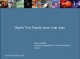 Oracle Text Search saves your time