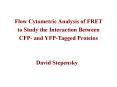 The basics of FRET Fluorescence Resonance Energy Transfer