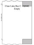 Clear Lake Rec C. Layout, Empty