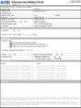 Pneumonia PNEU Form
