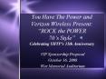 You Have The Power and Verizon Wireless Present: ROCK the POWER 70s Style Celebrating YHTPs 15th Ann