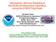 Atmospheric Mercury Modeling at the NOAA Air Resources Laboratory using the HYSPLITHg Model
