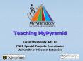 Teaching MyPyramid