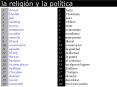 la religin y la poltica