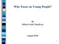 Why Focus on Young People