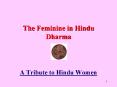 The Feminine in Hindu Dharma