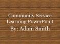 Community Service Learning PowerPoint
