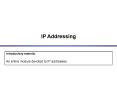 IP Addressing