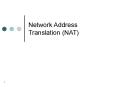 Network Address Translation NAT