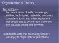 Organizational Theory