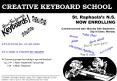 For further information please contact The Creative Keyboard School between 11am