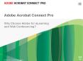 Adobe Acrobat Connect Pro Why Choose Adobe for eLearning and Web Conferencing