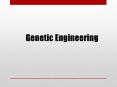 Genetic Engineering