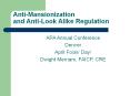 AntiMansionization and AntiLook Alike Regulation