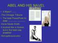ABEL AND HIS NAVEL