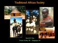 Traditional African Society