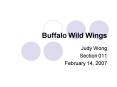 Buffalo Wild Wings