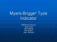 MyersBriggs Type Indicator